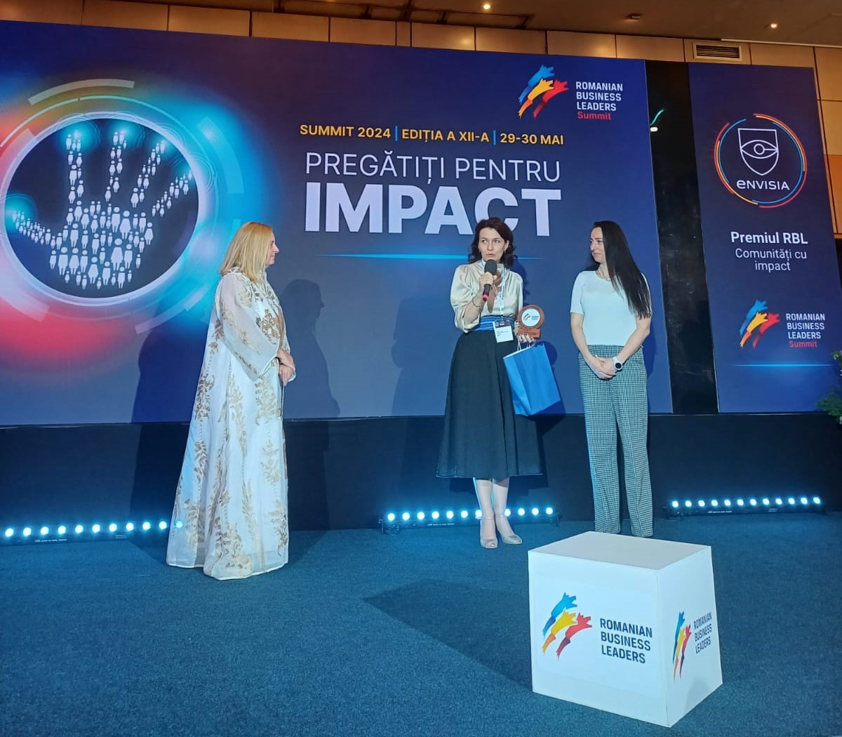 Envisia-Boards of Elite Honored at Romanian Business Leaders Summit 2024